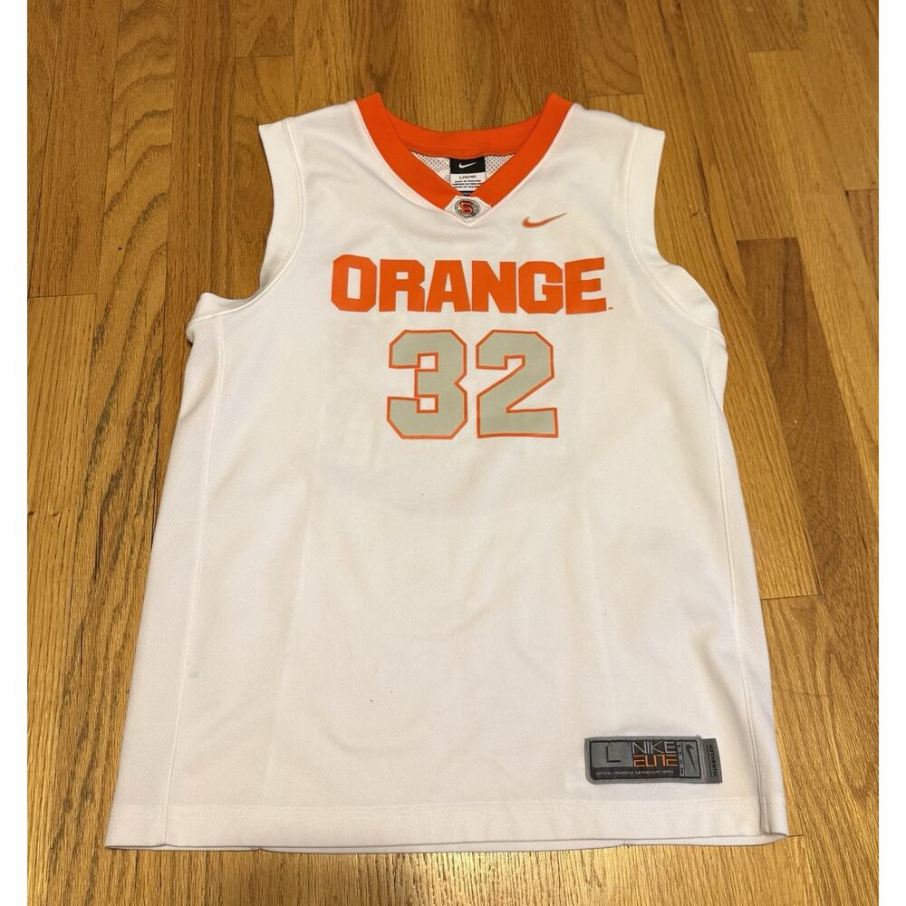 Nike Elite Syracuse Orange Youth Basketball Jersey Size Large 16/18 #32